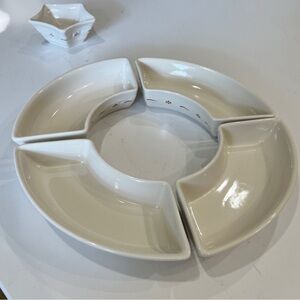 Longaberger condiment dishes